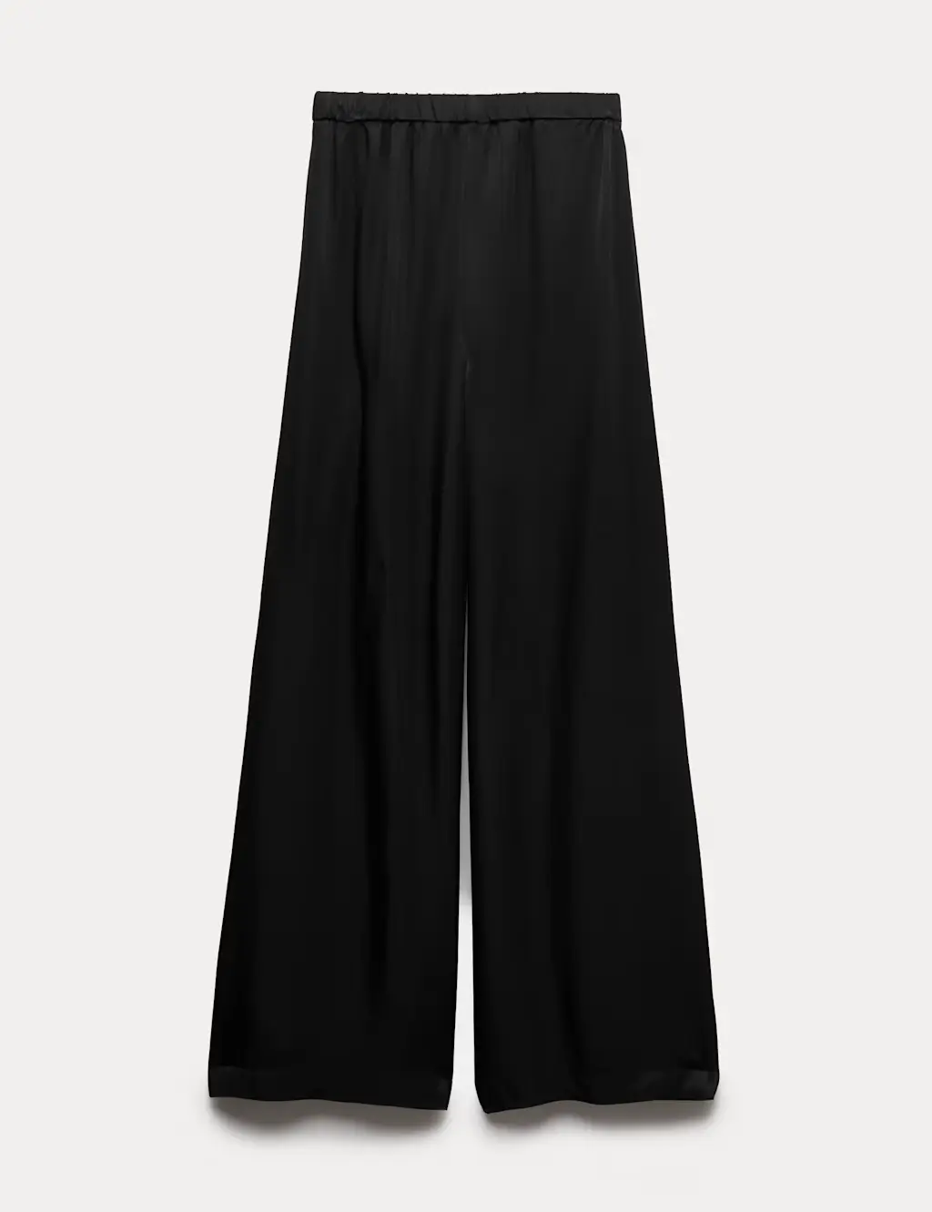 Satin trousers
