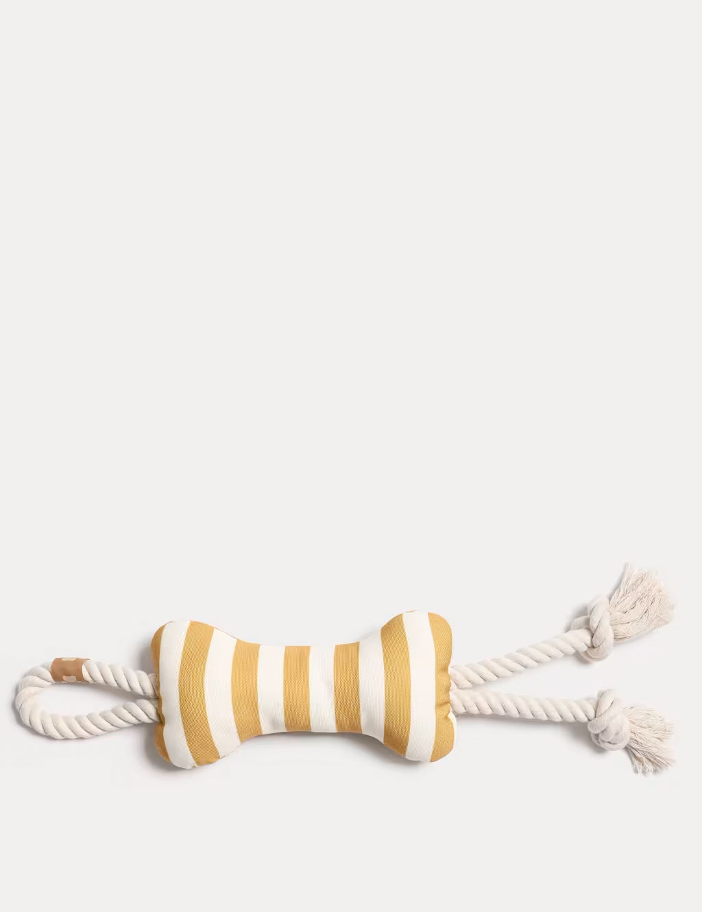 Striped bone dog toy