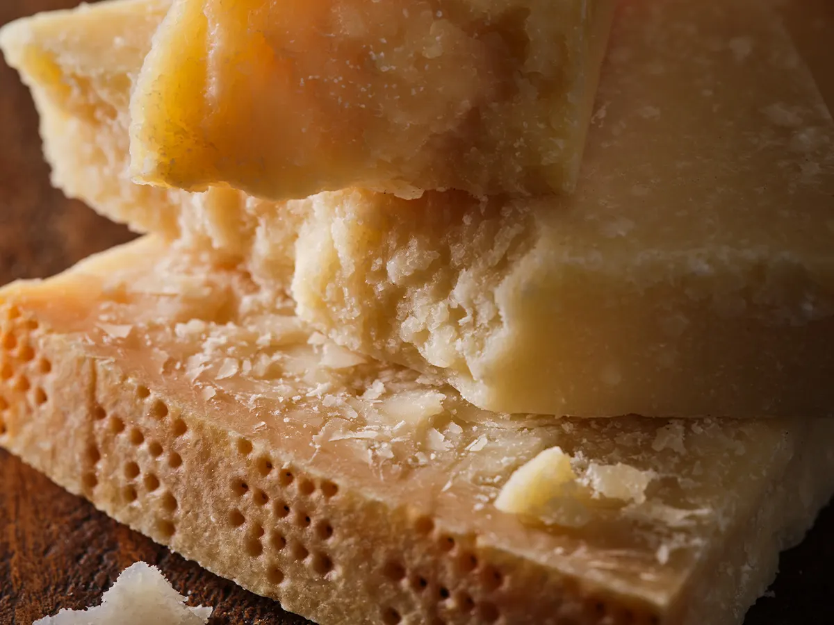 Our exclusive Parmigiano Reggiano