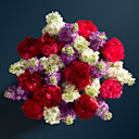 Katherine Jenkins VE day bouquet   