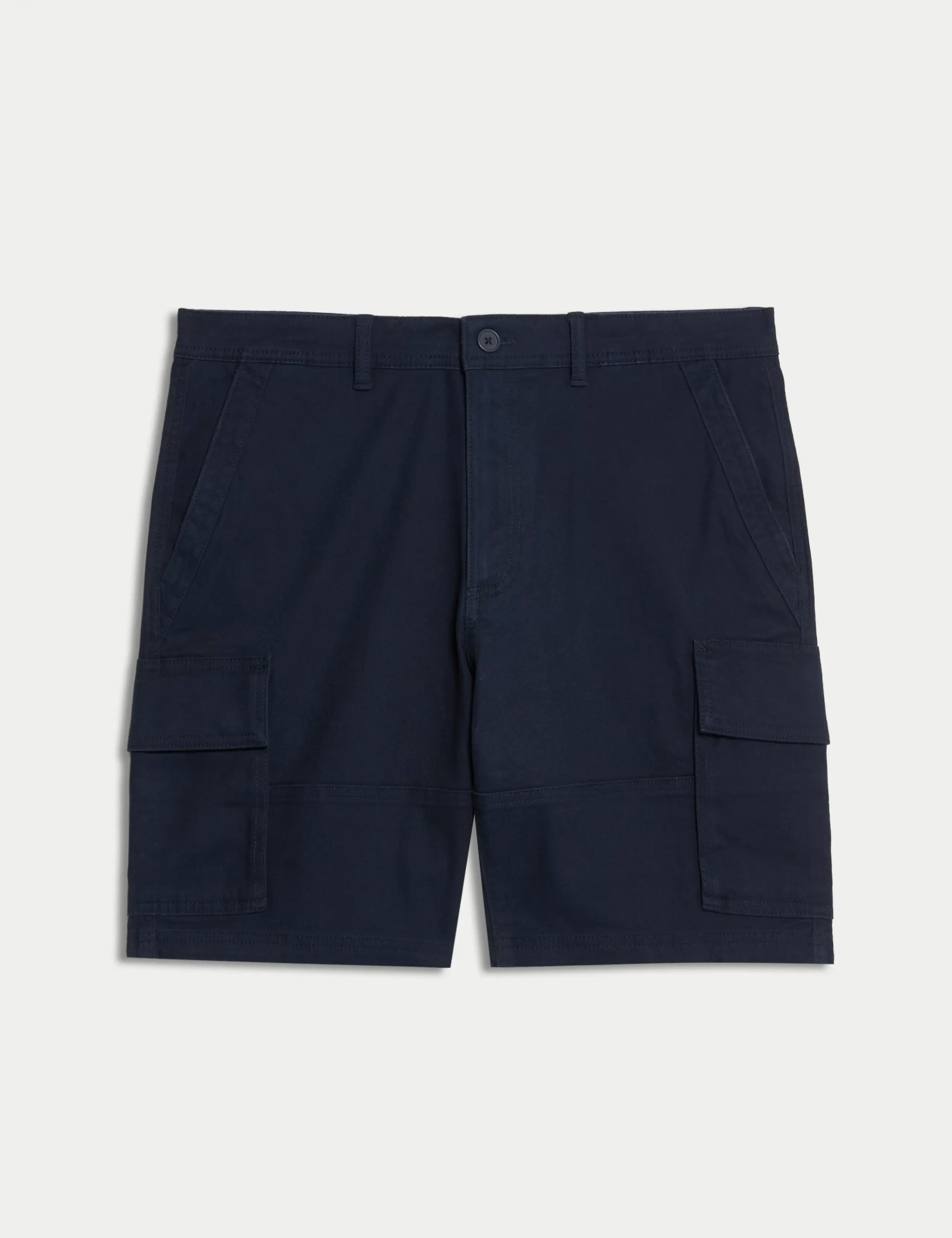 Men's navy cargo shorts