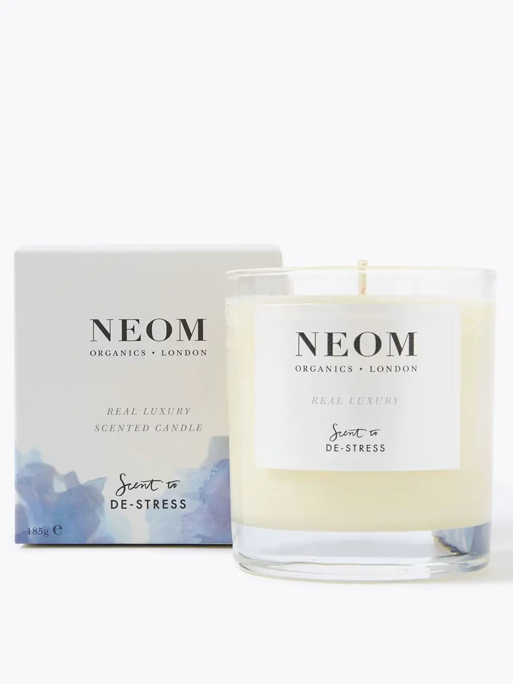 Neom de-stress candle