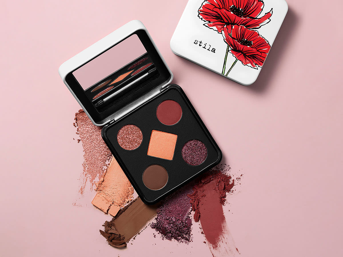 Selection of beauty products. Shop makeup