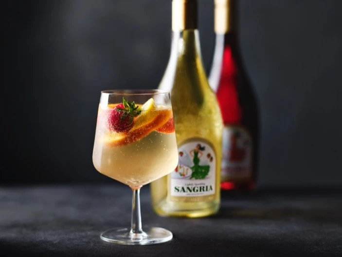 Sangria in glass