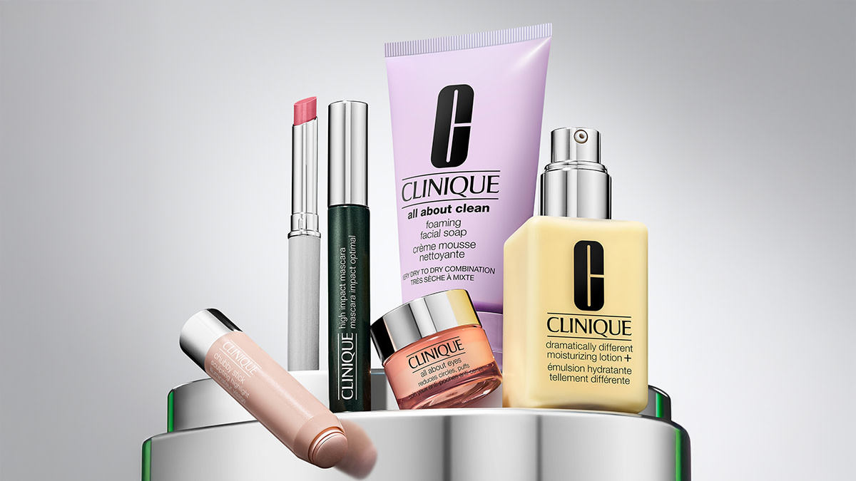 Clinique Party-Ready & Radiant gift set (worth £176), yours for £65 when you spend £40 or more on Clinique. Shop now
