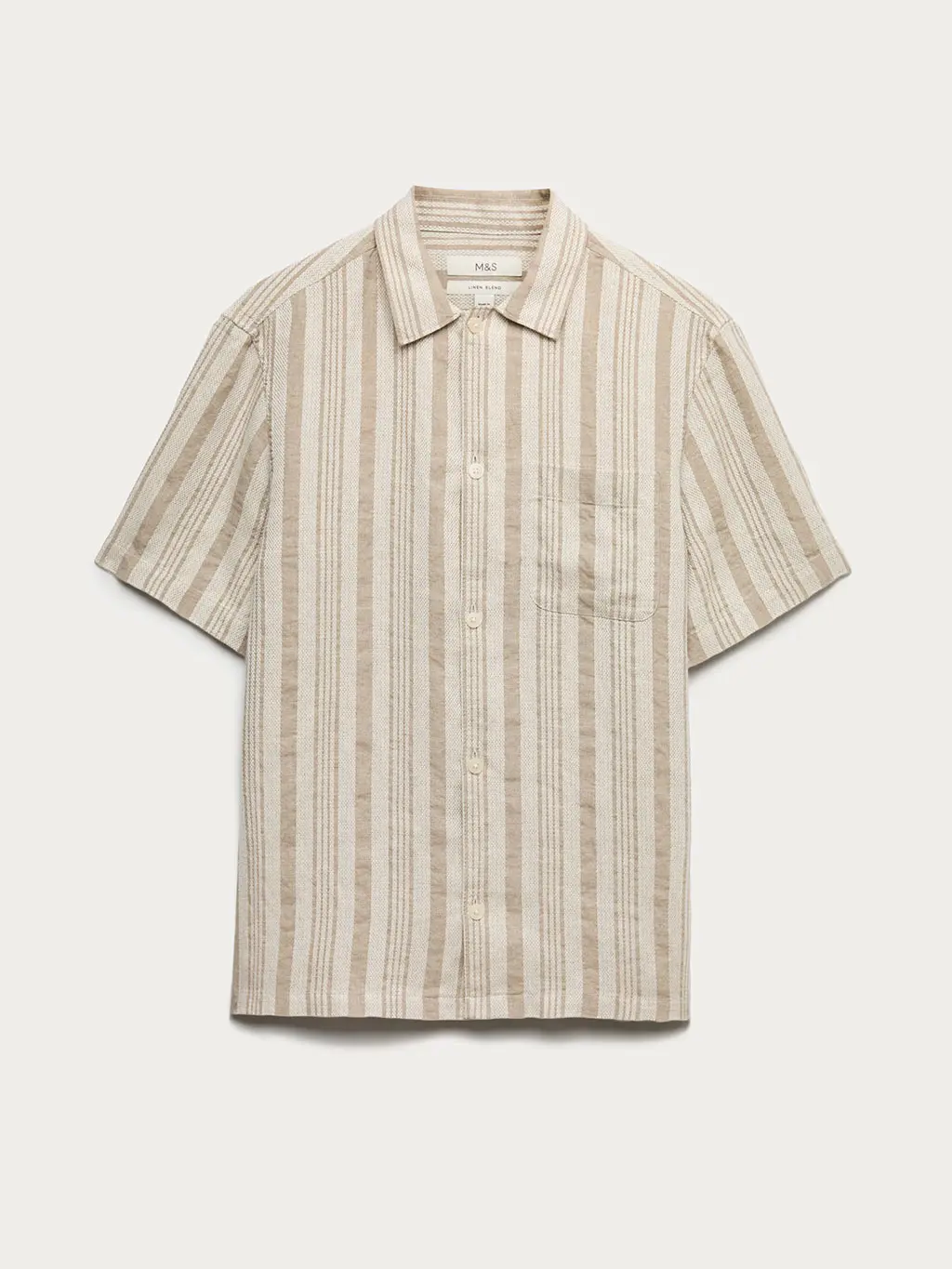 Striped linen shirt
