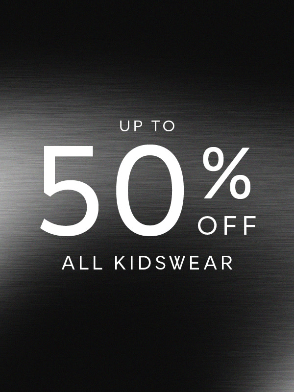 Up to 50% off selected Kidswear