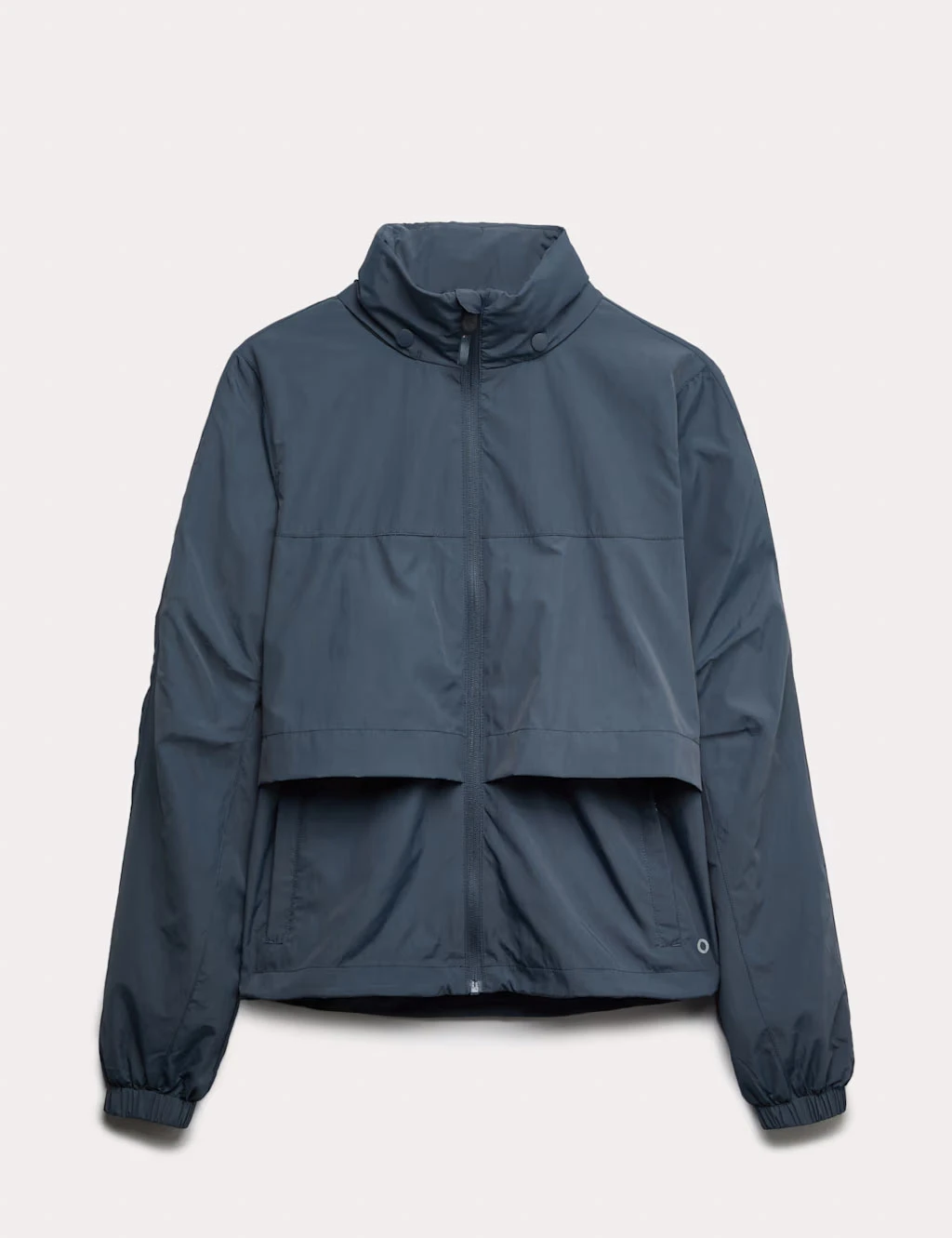 Deep blue running jacket