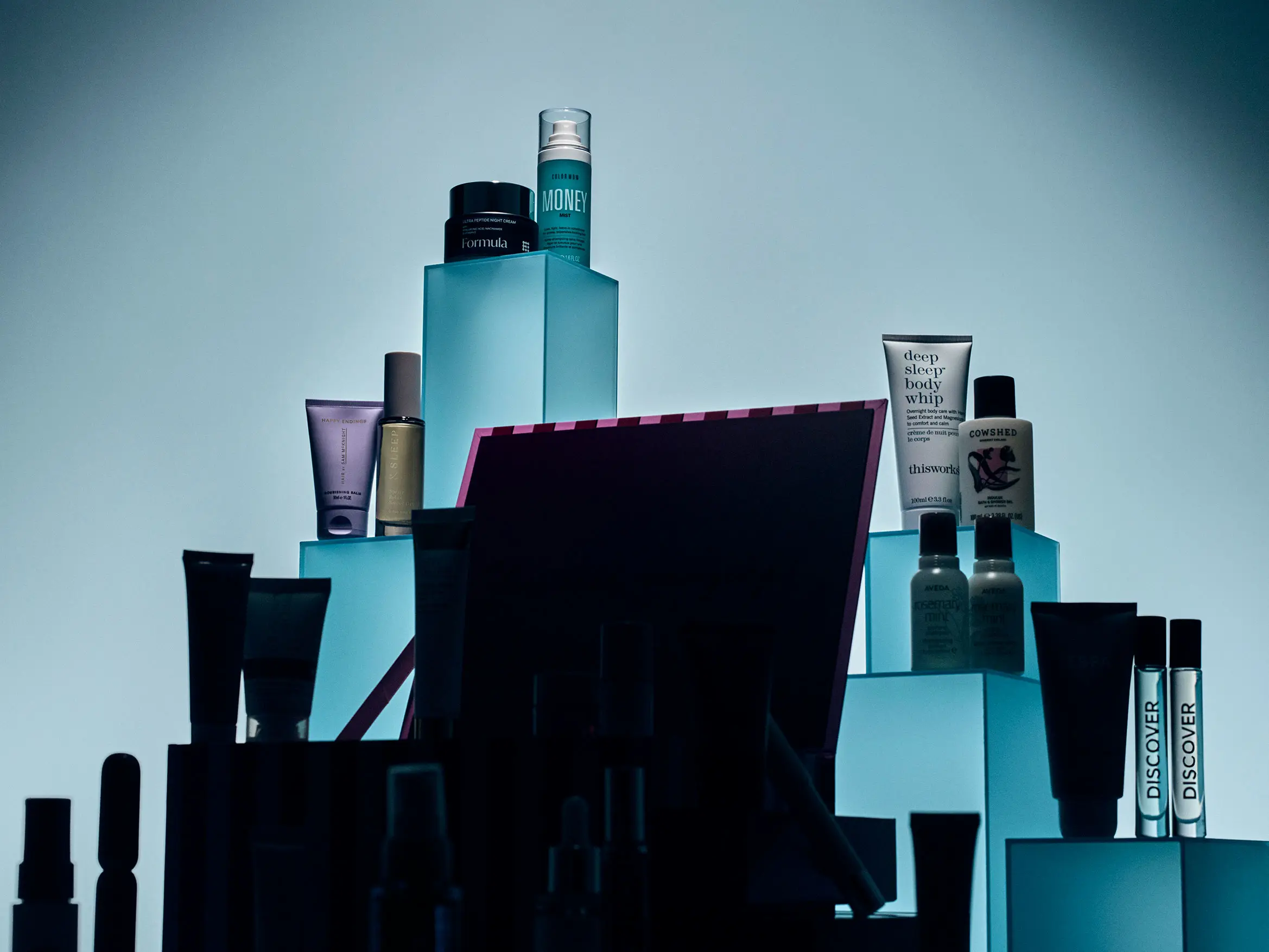 A teaser of the beauty products available in M&S's beauty advent calendar 2026