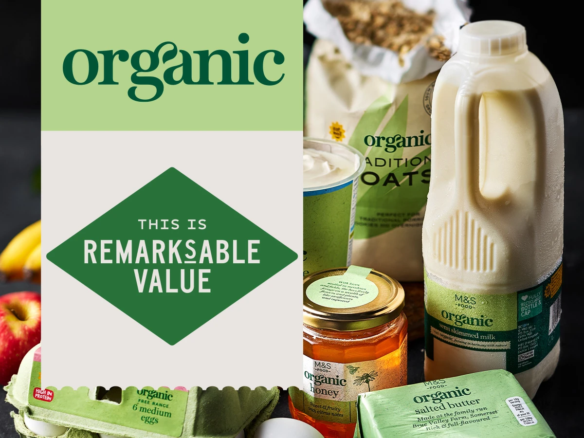 M&S Organic remarksable value