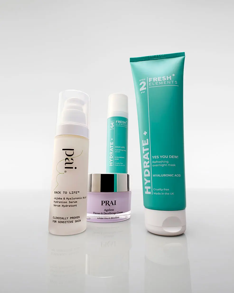 Selection of beauty products at M&S