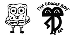 GNAV roundels DOODLE-BOY SPONGEBOB 400x200