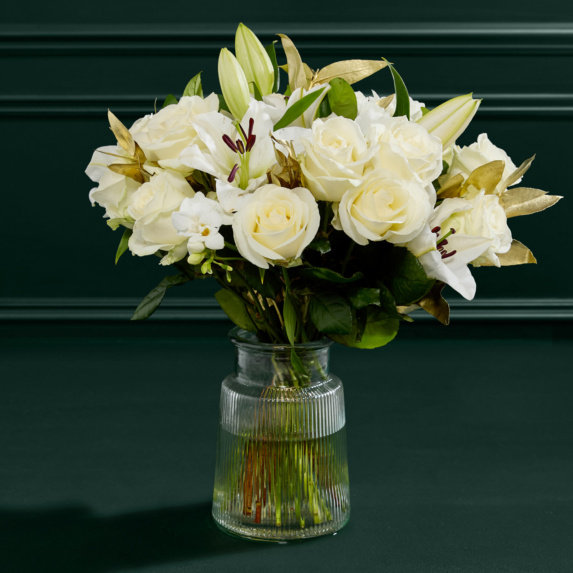 Dame Joan Collins Bouquet with Vase