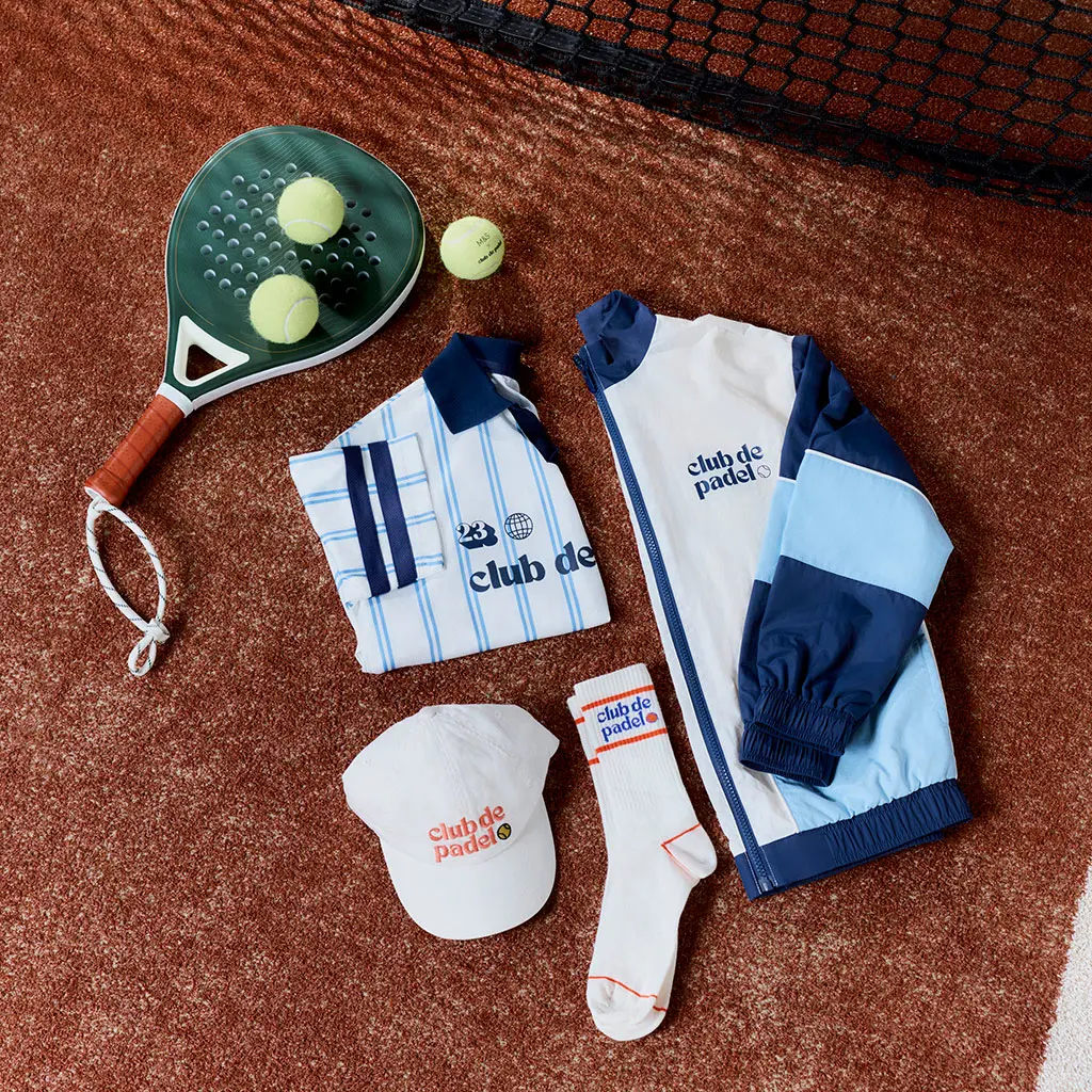 M&S x Club de Padel clothing
