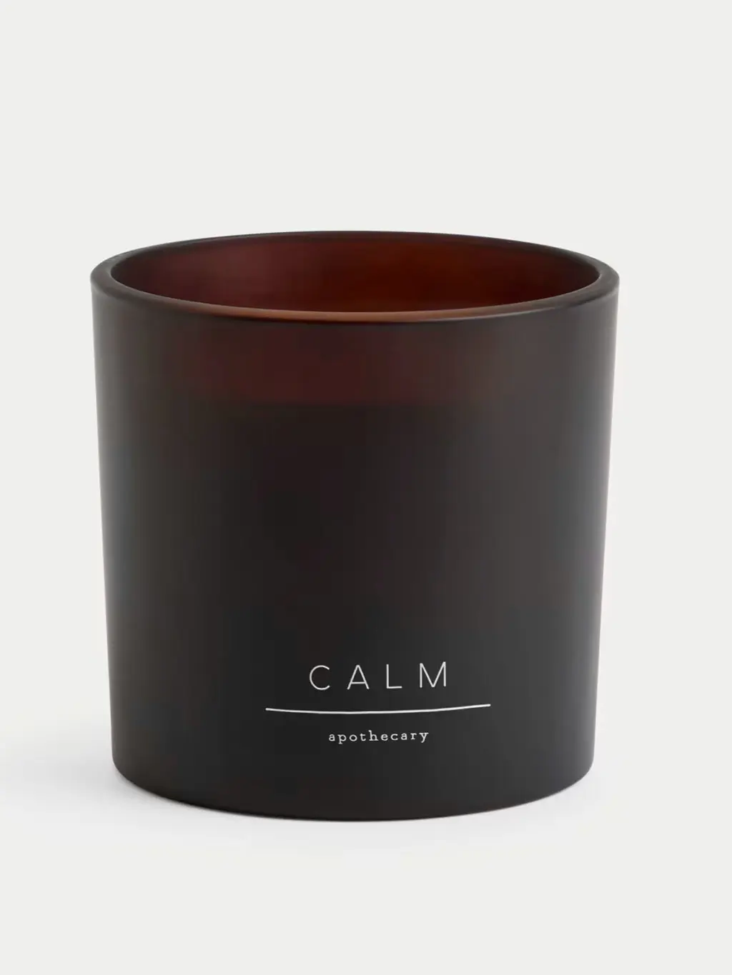 Calm three-wick candle