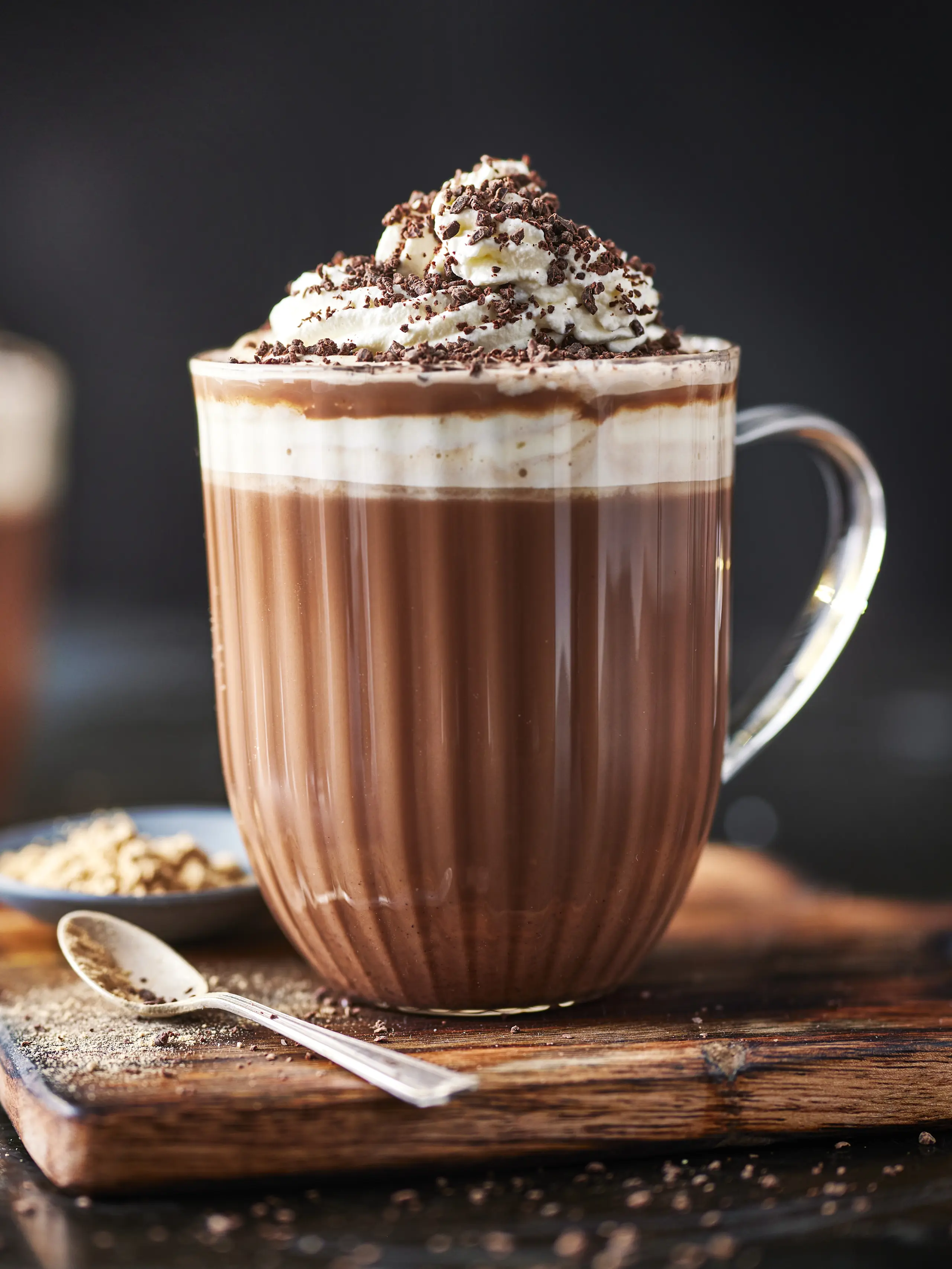 Lion's mane hot chocolate ni