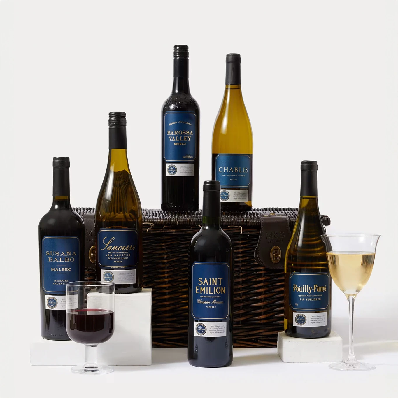 M&S Collection wine hamper, the ideal last-minute Christmas gift idea