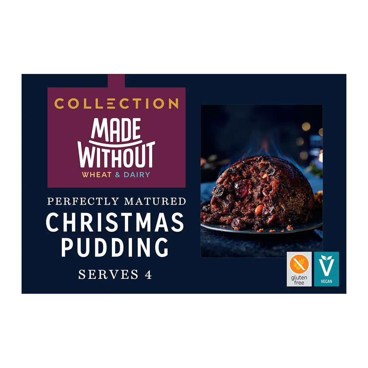Collection Made Without Wheat and Dairy Christmas Pudding