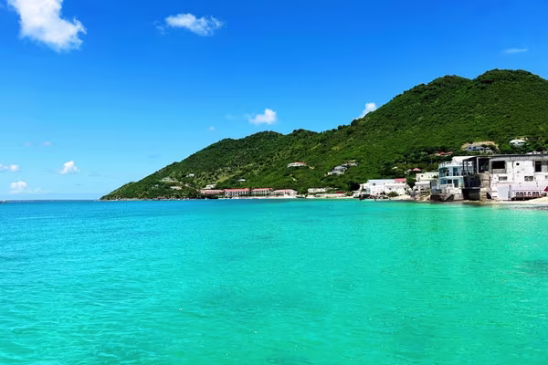 Grand Case Beach in St Maarten (french side)