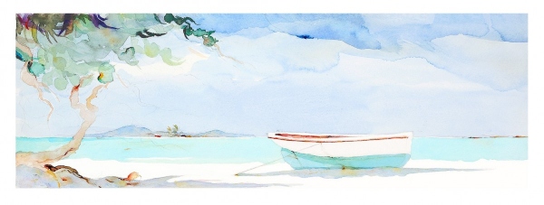 morning light on pinel island antoine chapon