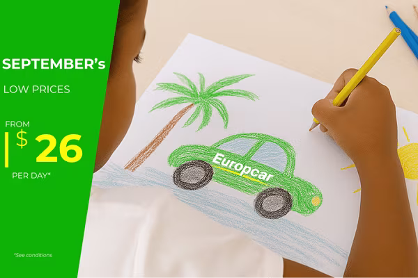 PROMO Les petits prix de septembre- Europcar SXM 600 x400 EN