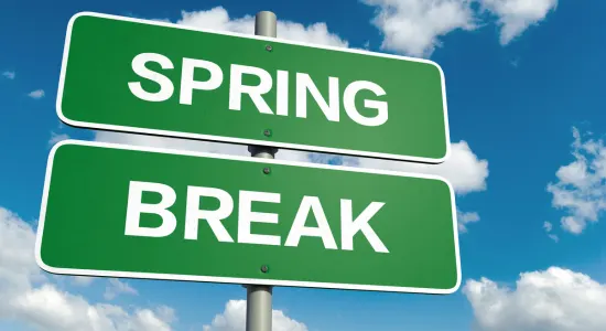 Spring-break-panneau