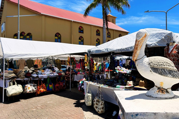 Philipsburg Market in Sint Maarten