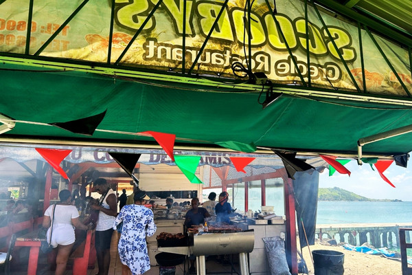 Grand Case St Martin Beachfront Restaurant 