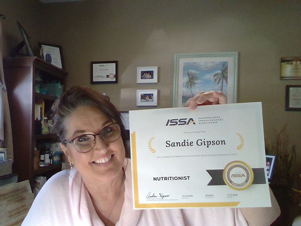 Sandie Gipson | ISSA Nutritionist