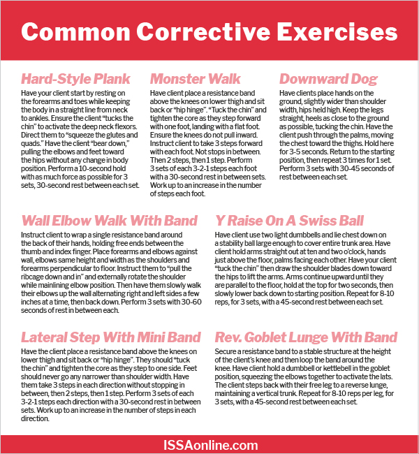 Corrective Exercise for Functional Fitness ISSA