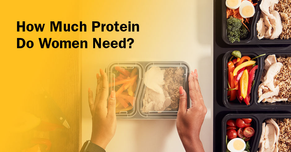 Woman and Protein - Hero Image