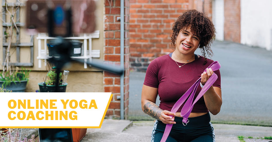 ISSA, International Sports Sciences Association, Certified Personal Trainer, ISSAonline, Yoga, Online Fitness, Grow Your Fitness Business by Offering Online Yoga Coaching