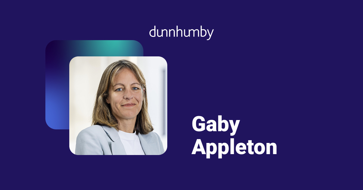 dunnhumby strengthens executive team with the appointment of Gaby Appleton