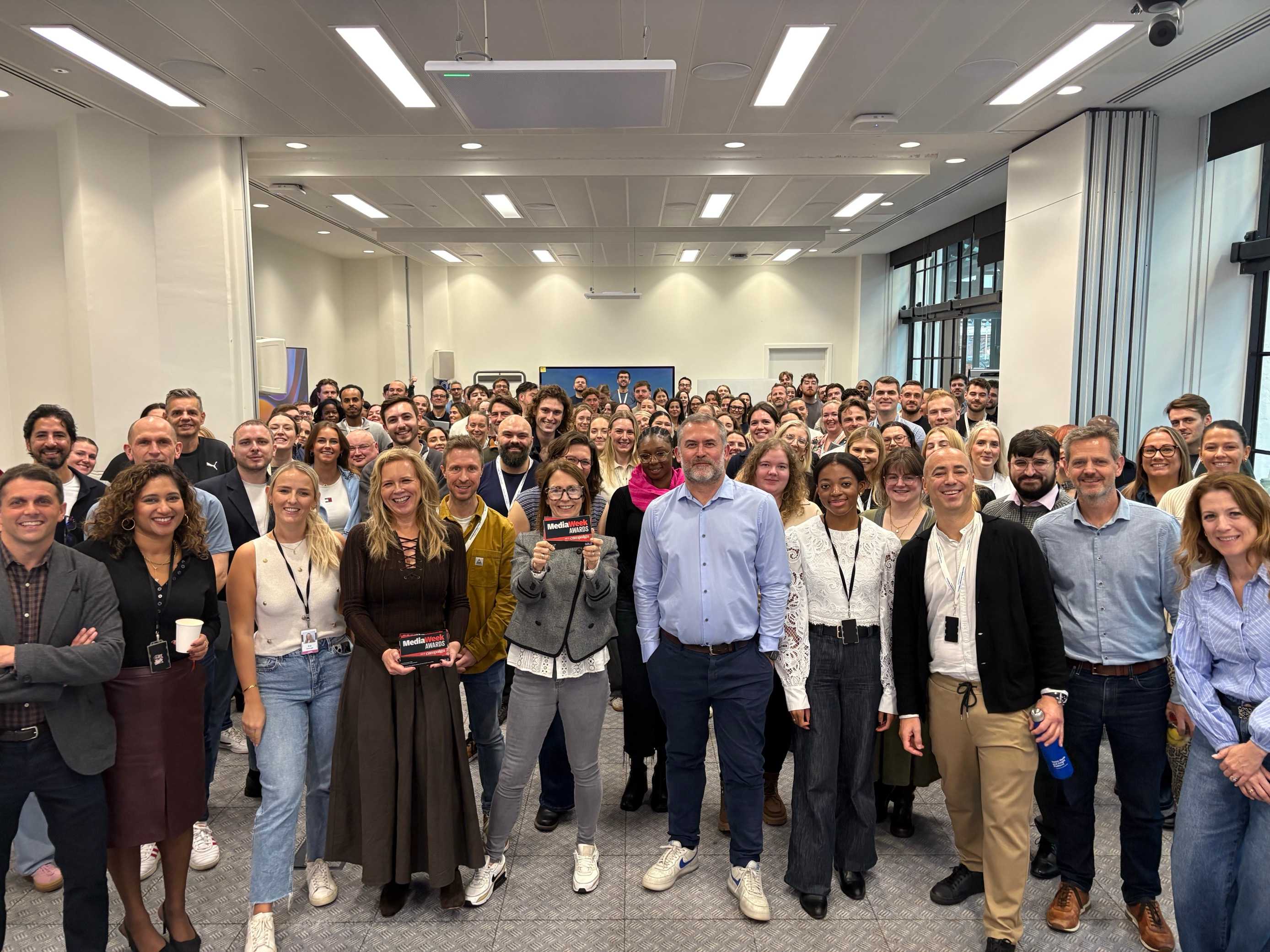 tesco media team photo