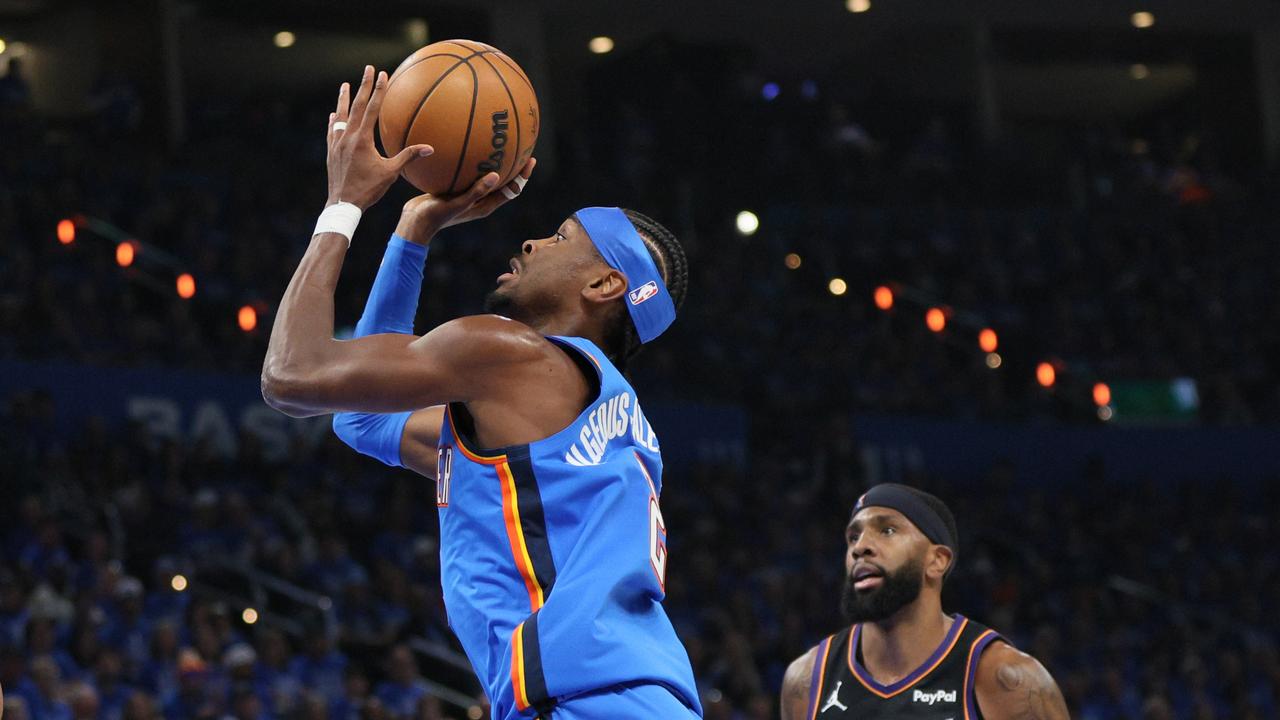 Oklahoma City Thunder guard Shai Gilgeous-Alexander
