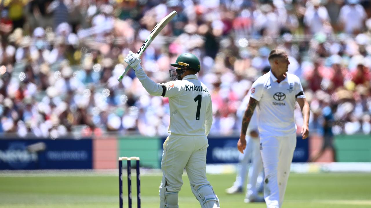 Usman Khawaja scored a timely 50