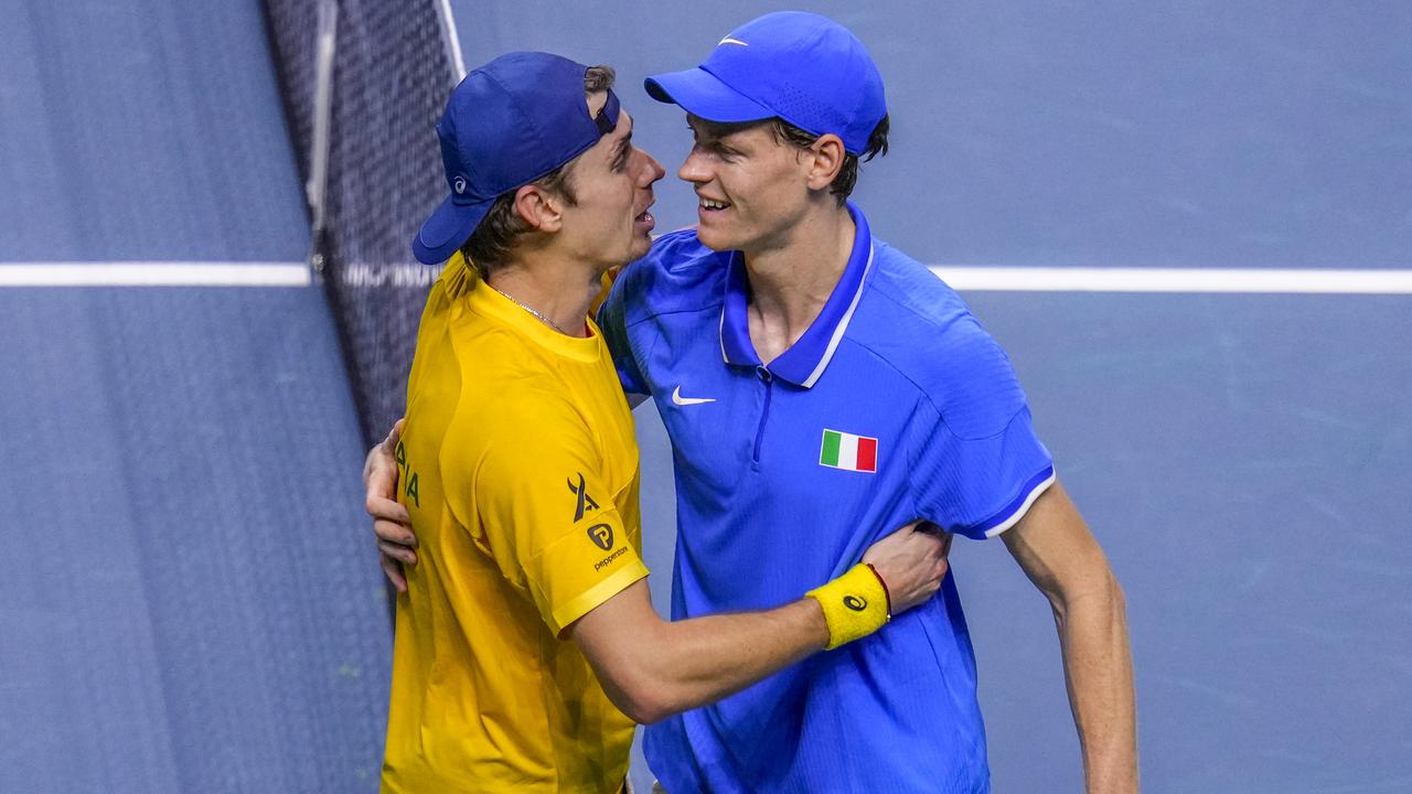 Alex de Minaur and Jannik Sinner