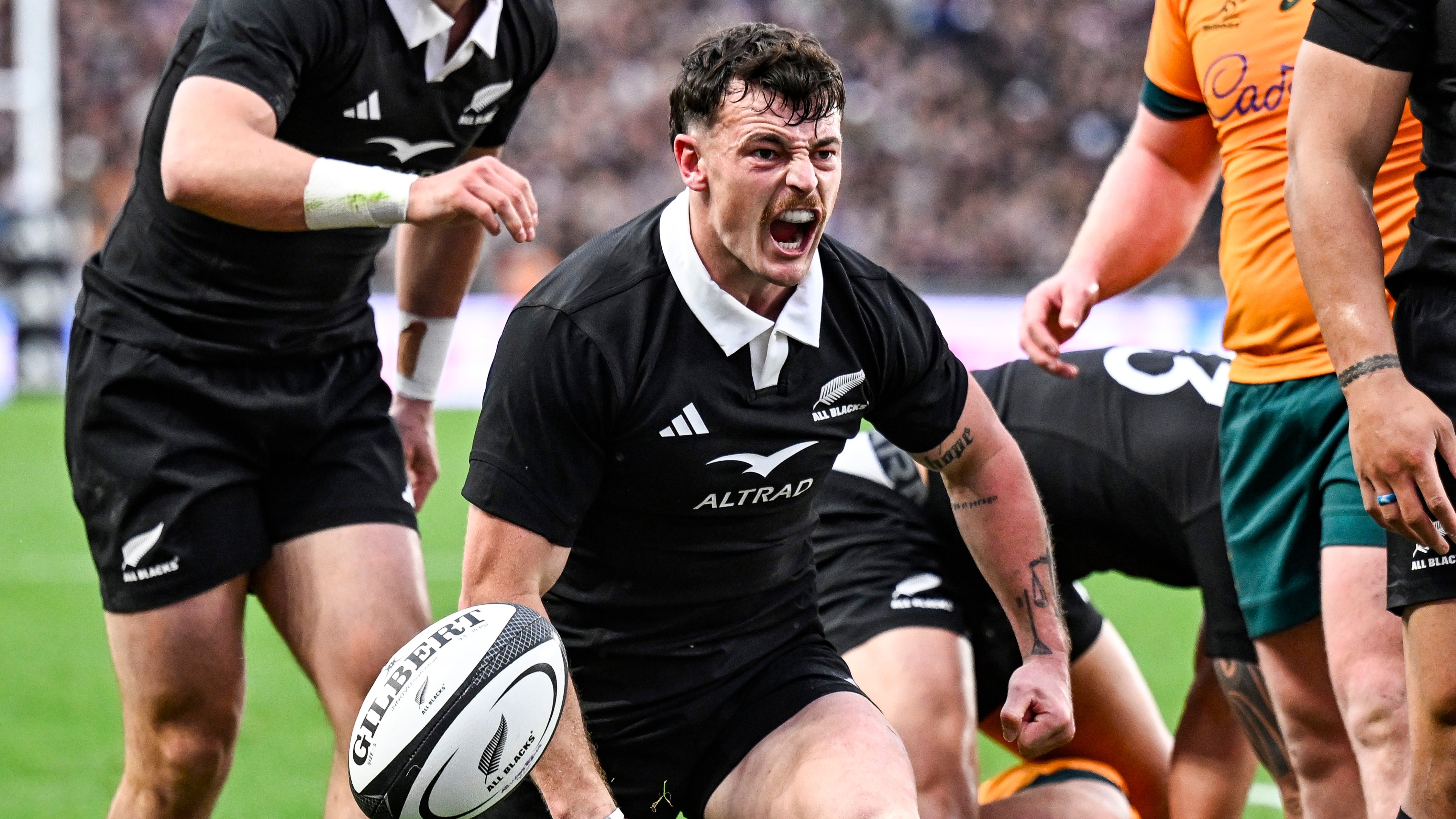 Leroy Carter, All Blacks vs Wallabies, Bledisloe Cup 2025