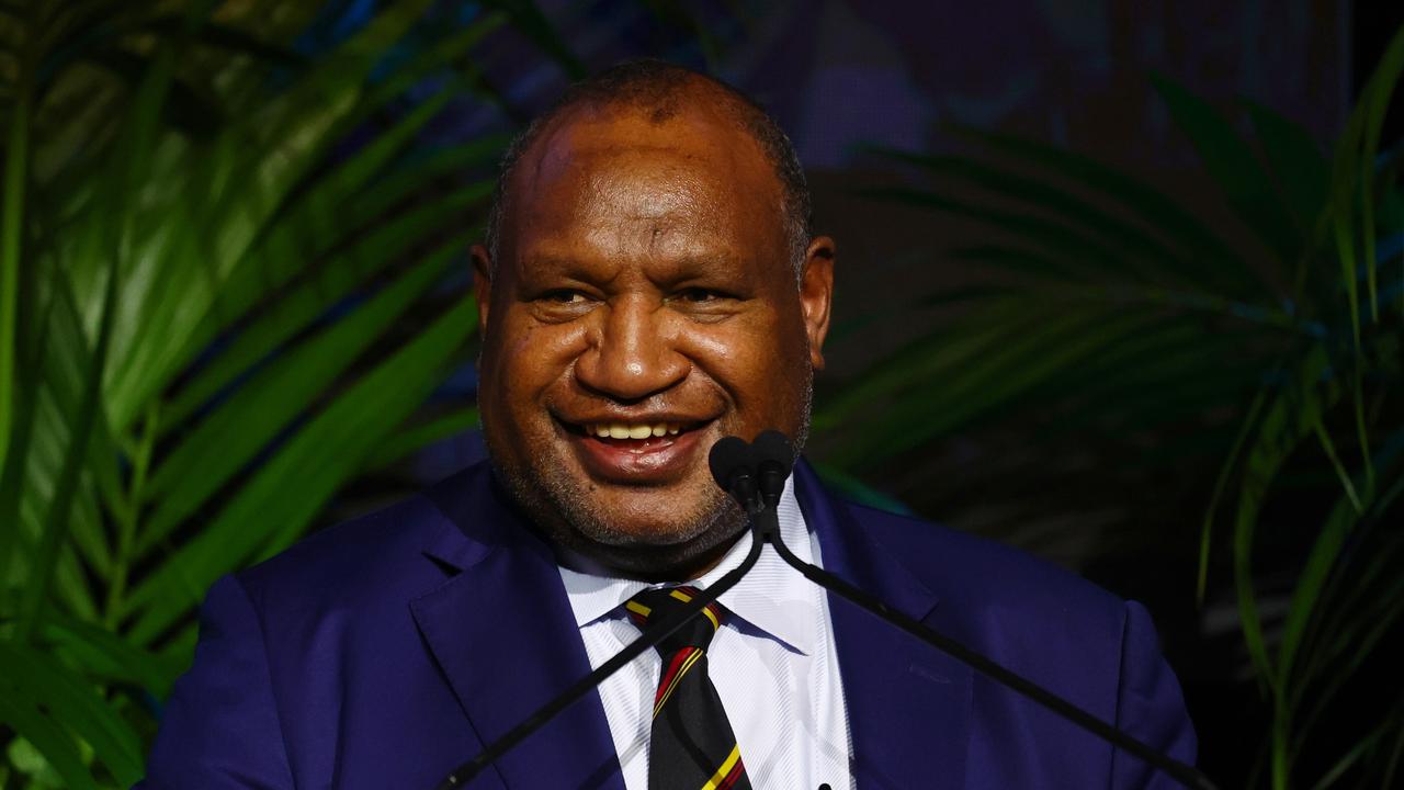 PNG Prime Minister James Marape