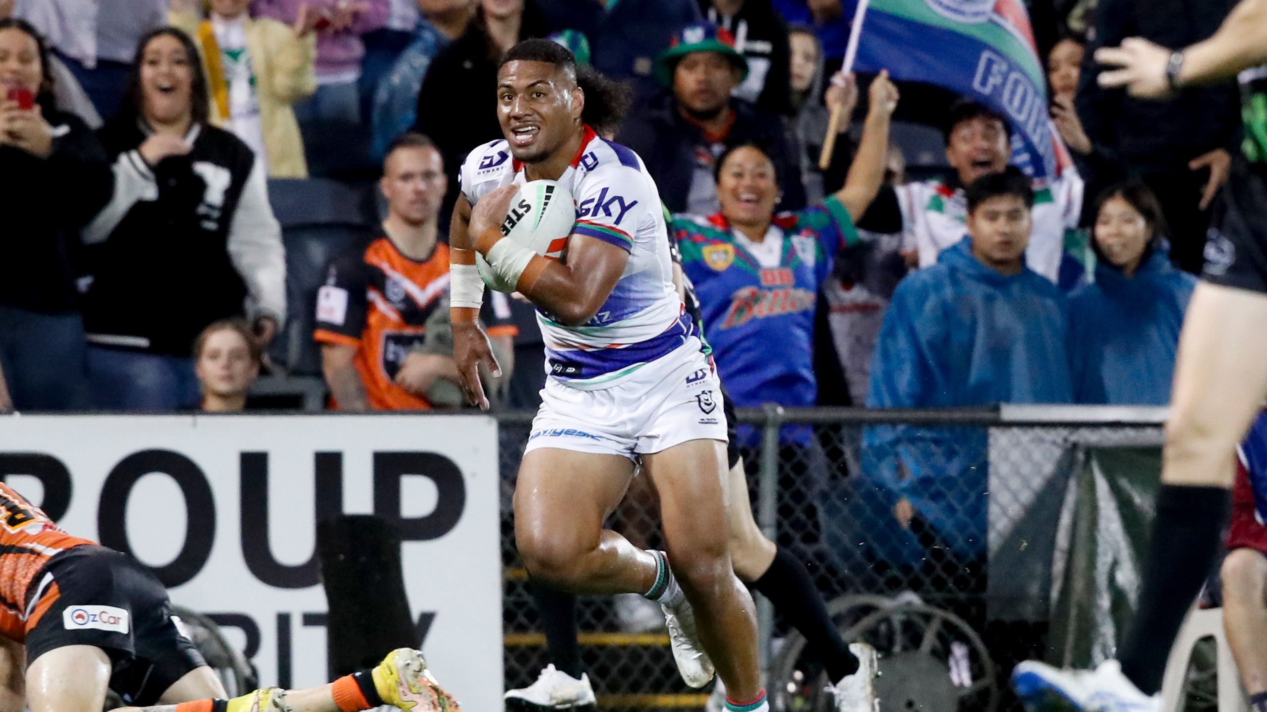 Leka Halasima, NZ Warriors vs Wests Tigers