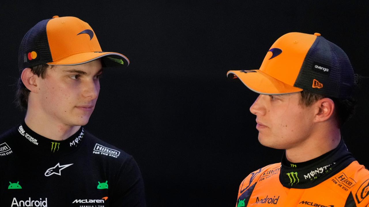 Oscar Piastri y Lando Norris