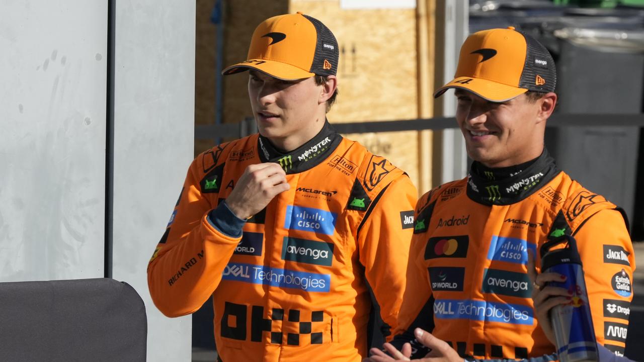 Oscar Piastri and Lando Norris