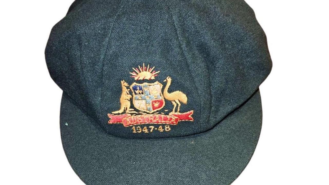 Bradman's baggy green