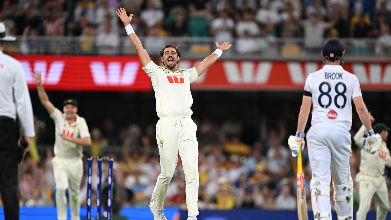 Mitchell Starc Brisbane Ashes Test