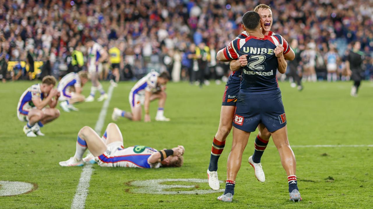 Daly Cherry-Evans and Daniel Tupou