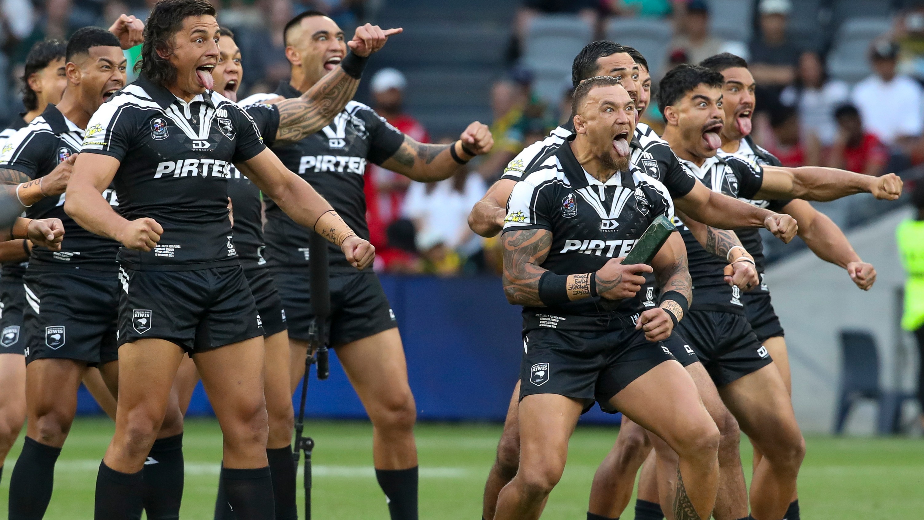 Kiwis v PNG 2024 Rugby League James Fisher-Harris Joe Tapine