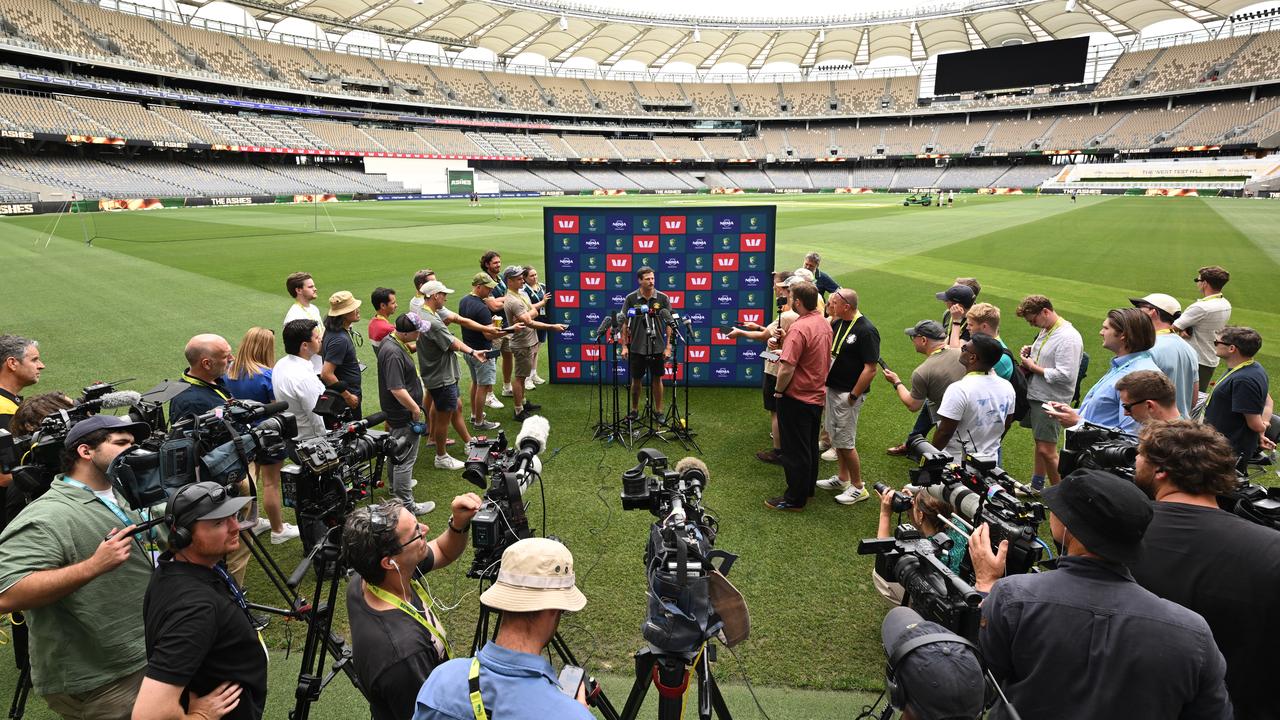Perth Stadium curator Isaac McDonald