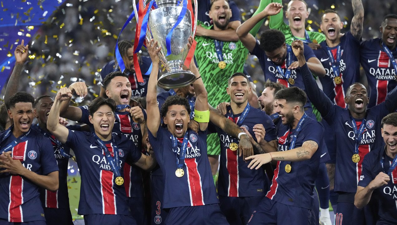 PSG have totally outclassed Inter Milan 5-0 in their Munich decider to win the French club's first Champions League title.