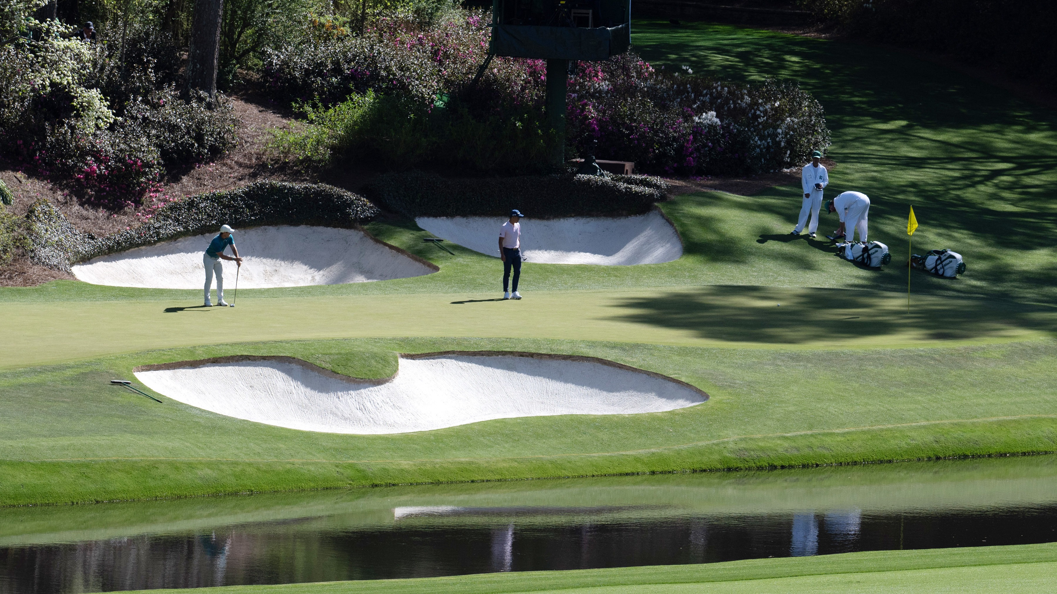 Rory McIlroy at Augusta National