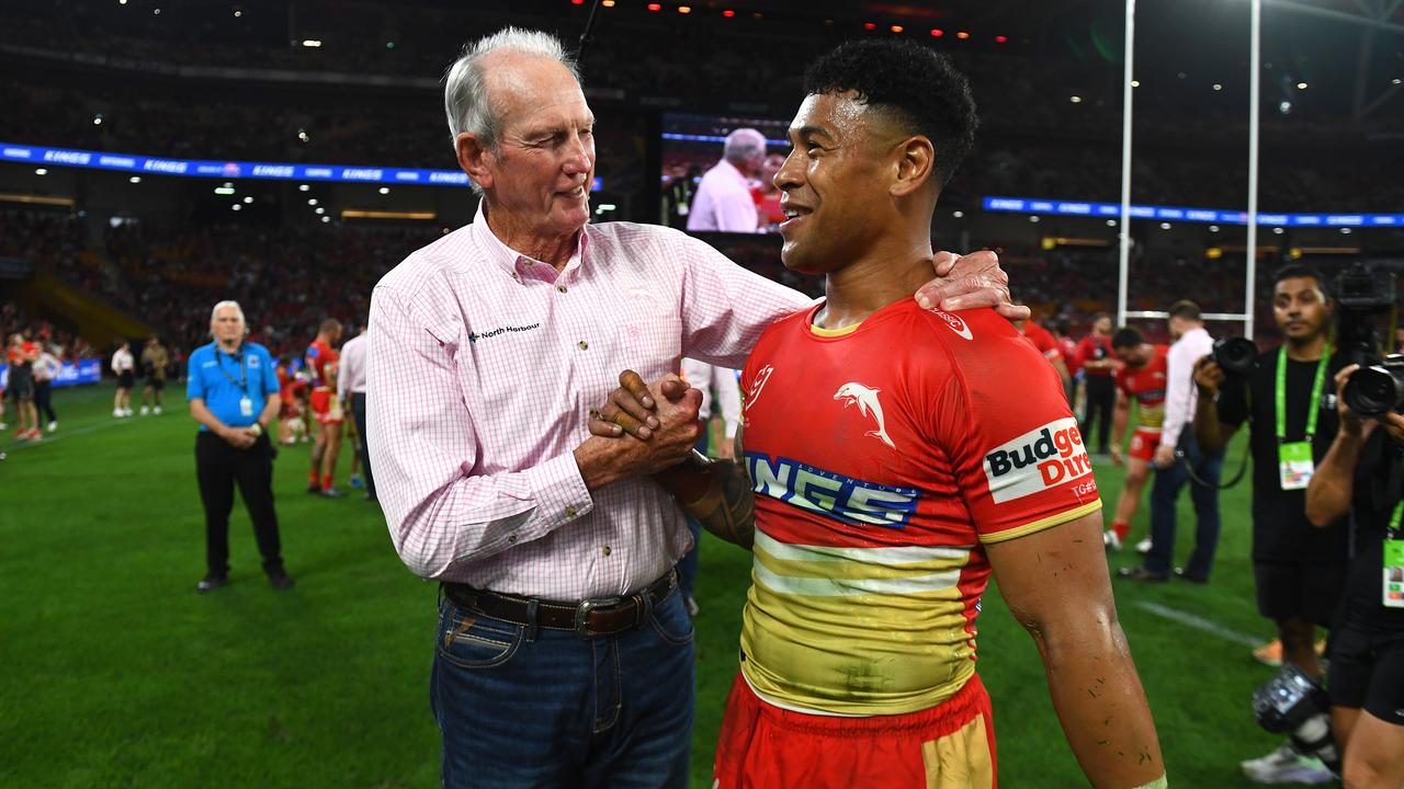 Wayne Bennett & Jamayne Isaako